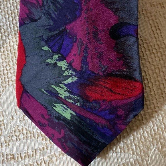 Molecular Expressions Abstract Silk Tie | Made in the USA |  Colorful Science - Picture 1 of 3